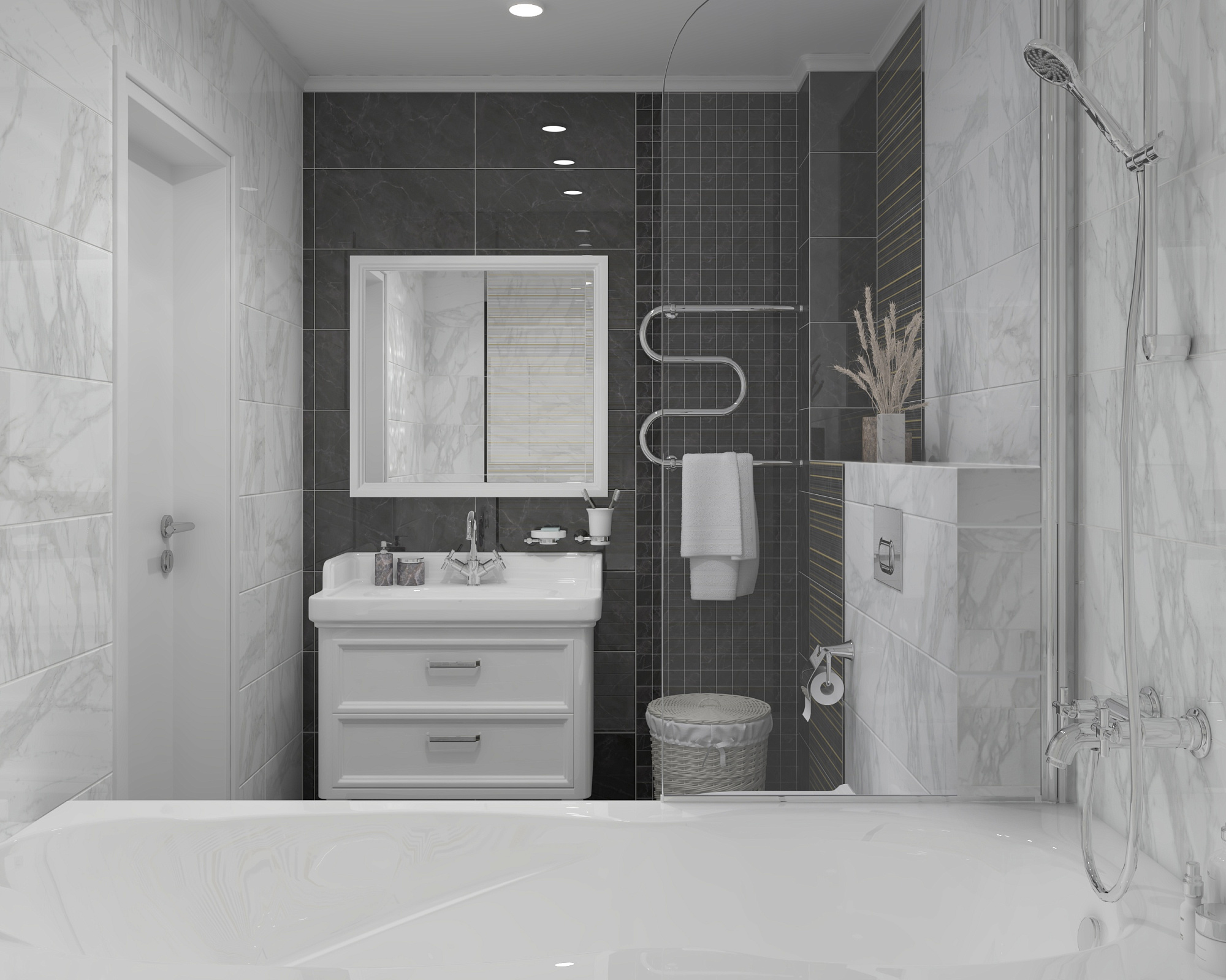 Плитка настенная Olimpus белая 25*50см Laparet 34021 купить 2