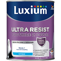 Краска Ultra Resist Гостинные и Офисы матовая база BC Luxium 50035362 (0.9л)