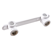 Планка для смесителя полипропилен D20-1/2"BP белый цвет РВК 031106