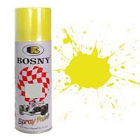 Краска акриловая аэрозольная BOSNY Желтая №41