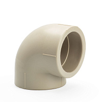 Угольник PPR 90*75мм Lammin полипропиленовый серый Lm31034090075G