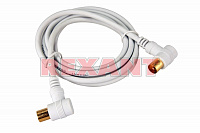 Шнур Plug-TV Plug 1.5м угловой белый