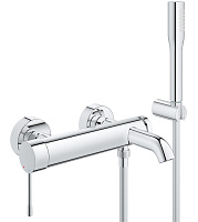 Смеситель Essence+ для ванны, с душевым гарнитуром цвет хром GROHE 33628001
