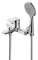 Смеситель Lemark Verba для ванны, короткий излив, хром LM11414C