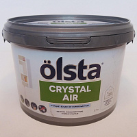 Краска Olsta CRYSTAL AIR гипоаллергенная матовая (База С) 2.7 л