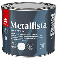 Краска по ржавчине Tikkurila METALLISTA База А 0.4 л