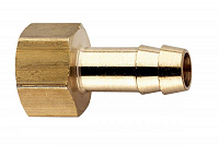 Пневмонаконечник Metabo для шланга 1/4"x 6мм латунь (0901026084)