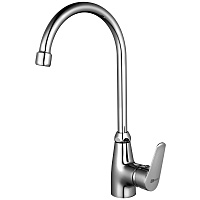 Смеситель Lemark Partner для кухни J-излив хром LM6555C