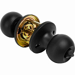 Защелка 6072-03-BLM-Blister с фиксатором  черный матовый AVERS 03004972