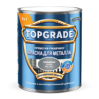 Краска для металла гладкая Topgrade by Hammerite глянцевая RAL7042 Серый TopGrade 50036382 (0.75л)