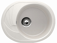Мойка для кухни Ulgran U-403-331 овальная 57*46.5см белый