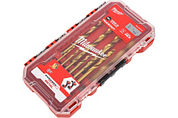 Сверло по металлу набор 10штк RedHEX 3-10мм HSS-TiN Milwaukee 4932493865