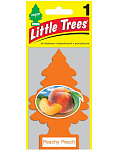 Ароматизатор Ёлочка Little Trees Персик Peachy Peach U1P-10319-RUSS