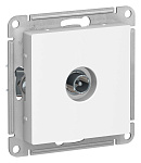 Розетка Atlas Design ATN000191 TV телевизион белый 1dB оконечная