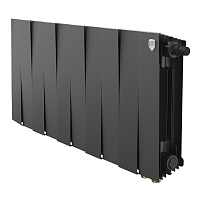 Радиатор биметаллический PianoForte 300 VDR80 10 секций Royal Thermo RTPNSVDR8030010 Noir Sable