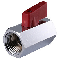 Кран шаровой мини Stout внутренняя резьба ручка флажок 1/2" SVB-0021-000015