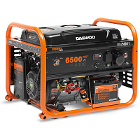 Генератор DAEWOO GDA 7500 DFE бензиновый газовый 6.0/6.5кВт 230В бак 30л