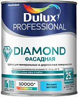 Краска Dulux Professional Diamond Фасадная бесцветная 0.9 л