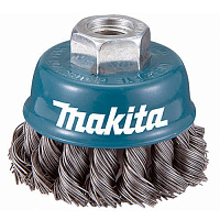 Щетка-крацовка чашечная витая для УШМ Makita 75мм сталь D-24131