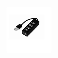 Разветвитель 4*USB  черный