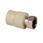 Муфта с накидной гайкой PPR 20*1/2" Lammin  полипропиленовая серая Lm31045020015G