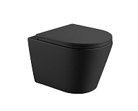 Унитаз подвесной безободковый SHELL MB 480*365*360мм HOLLER  D-PM3667B