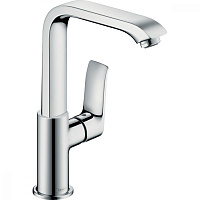 Смеситель HANSGROHE Metris 31087000 для раковины с высоким поворотным изливом хром