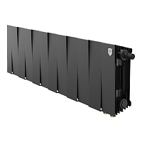 Радиатор биметаллический PianoForte 200мм VDR 12 секций Noir Sable Royal Thermo RTPNSVDR20012