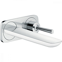 Смеситель HANSGROHE PuraVida 15084400 для раковины (внешняя часть) белый/хром