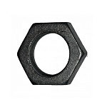 Контргайка чугунная черная 1/2" (Ду15)