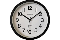 Часы настенные EC-139 кварцевые черные ENERGY 102262