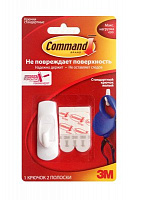 Крючок легкоудаляемый стандартный малый, 1шт в упаковке, 17002N