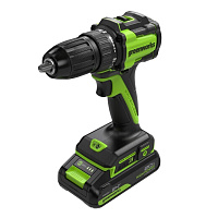 Дрель-шуруповерт аккумуляторная Greenworks DD345 К2 Series 3 коробка 24В 45Нм(бесщеточн) 1 акк*2.0а/ч+з/у (3708307CUA)