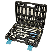 Набор инструмента 108 предметов AUTOVIRAZH AV-212108 1/2"1/4"DR, CrV