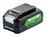 Аккумулятор G24B4II 24В 4.0а/ч Greenworks (2938407)