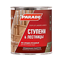 Лак Ступени&Лестницы алкидно-уретановый PARADE L 15 Бесцветный полуматовый