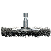 Щетка-крацовка плоская для дрели Makita 50мм сталь PREMIUM (P-66868)