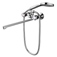Смеситель DORFF Modern для ванны и душа с душевым набором D7095000