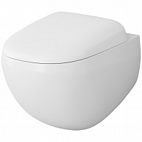 Унитаз подвесной AM.PM Sensation FlashClean C301700WH с сиденьем C307851WH с микролифтом белый глянец