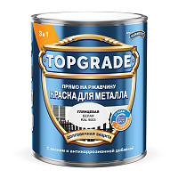 Краска для металла гладкая Topgrade by Hammerite глянцевая RAL9003 Белый TopGrade 50036375 (0.75л)