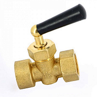 Кран для манометра WATTS RM15MM 1/2" ручка черная WATTS 10009480 Кран для манометра WATTS RM15MM 1/2" ручка черная WATTS 10009480