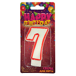 Свеча для торта цифра 7