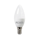 Лампа светодиодная Ресанта LL-R-C37-7W-230-4K-E14 