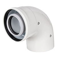 Отвод 90 конденсационный D60 п-м /100 п-м коаксиальный Rommer RCA-8610-010090 Отвод 90 конденсационный D60 п-м /100 п-м коаксиальный Rommer RCA-8610-010090