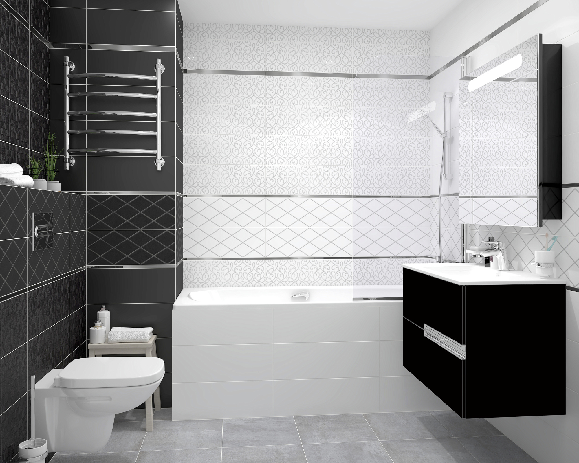 Плитка настенная Eridan 20*60 см цвет белый, Ceramica Classic 17-00-01-1171 доставка Нижний Новгород 4 Плитка настенная Eridan 20*60 см цвет белый, Ceramica Classic 17-00-01-1171 купить 4