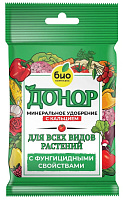 Удобрение минеральной+фунгицид Донор 10г БИО-комплекс 