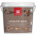 Лак интерьерный LACQUER AQUA полуглянцевый база ЕР, Tikkurila 700001140 (2.7л)