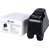 Реле давления PM12G с накидной гайкой 1/4" 3-12 бар Stout SCS-0001-000012