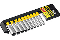 Набор торцевых головок 1/4"  RSS10SD 10 предметов Stayer 27759-H10