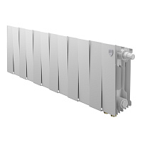 Радиатор биметаллический PianoForte 200мм VDR 12 секций Bianco Traffico Royal Thermo RTPBTVDR20012